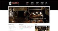 Desktop Screenshot of metrorec.it