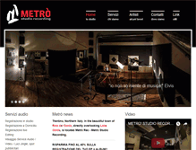 Tablet Screenshot of metrorec.it